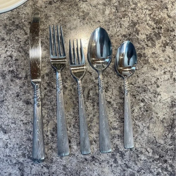 Pfaltzgraff clearance naturewood flatware